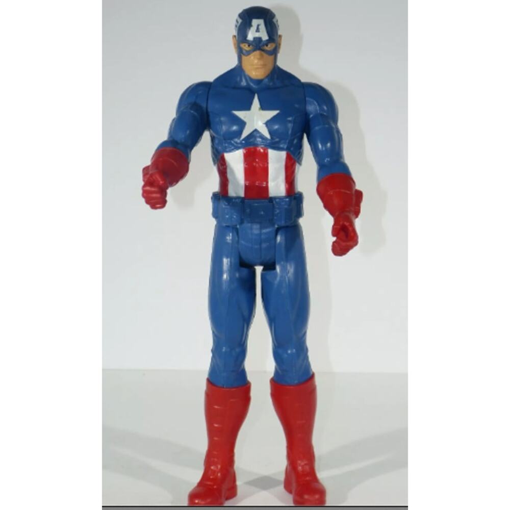 Marvel Captain America 12” in Action Figure Titan Hero Series 2013 Hasbro No Box